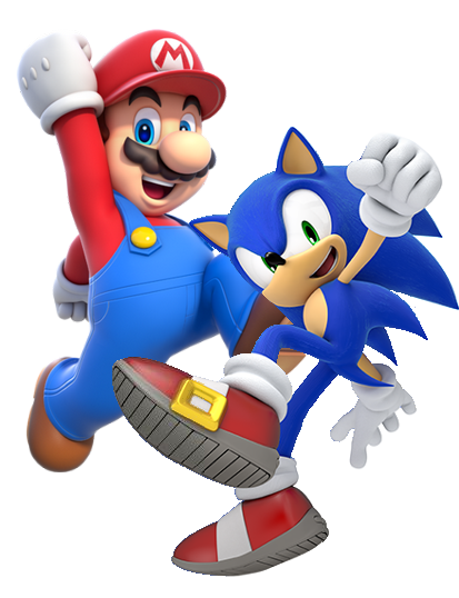 sonic x mario