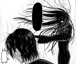 Kiryu with Fallen Demon activated against Nikaido