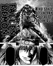 Fallen Demon activating against Ohma