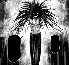 Kiryu with Fallen Demon activated against Nikaido