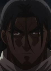 Close up of Hassad's face after removing his thawb