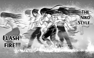 Kiryu using Flashfire