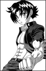 Kenichi's physique changes after the manga