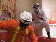 Spenny's first encounter with Silencio.