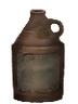 Empty Rum Bottle