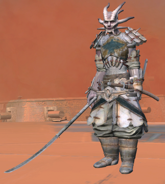 Kenshi Shimogama  VTS VM-043A Japanese Samurai KENSHI: Launched Normal Version