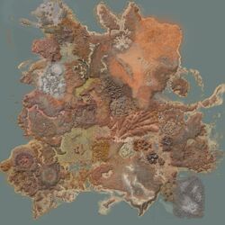 Kenshi Location Map