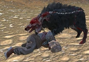 Ripdrifter.png (686 KB) A bonedog wolf eating the corpse of a Drifter