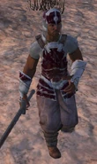 An Inquisitor in combat.