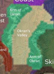 Arm of Okran and Okran's Valley World Map Crop 001