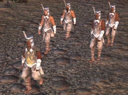 A Paladin leading a patrol of Holy Sentinels