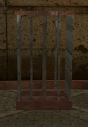 Empty Prisoner Cage.