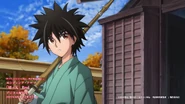 Yahiko with his shinai