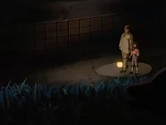 Hans and Yutarō being followed while walking home