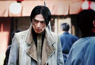 Aoshi in great fire.jpg (288 KB) Aoshi walking in the live action adaptation