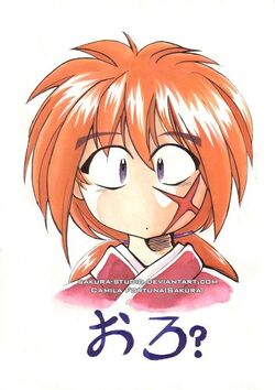 himura kenshin (rurouni kenshin) drawn by kazari_tayu