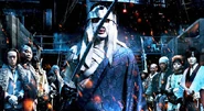 The Jūppongatana as depicted in the live action films