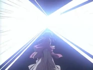 Kenshin cuts the Tobi Izuna with his Sakabatō