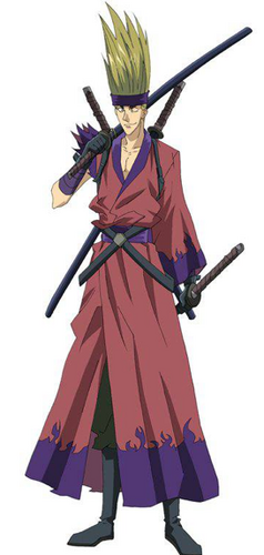 Rurouni Kenshin/Samurai X Shinomori Aoshi Uniform Cosplay Costume