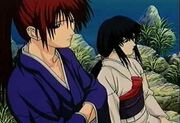 Kenshin and Tomoe at Lake Biwa