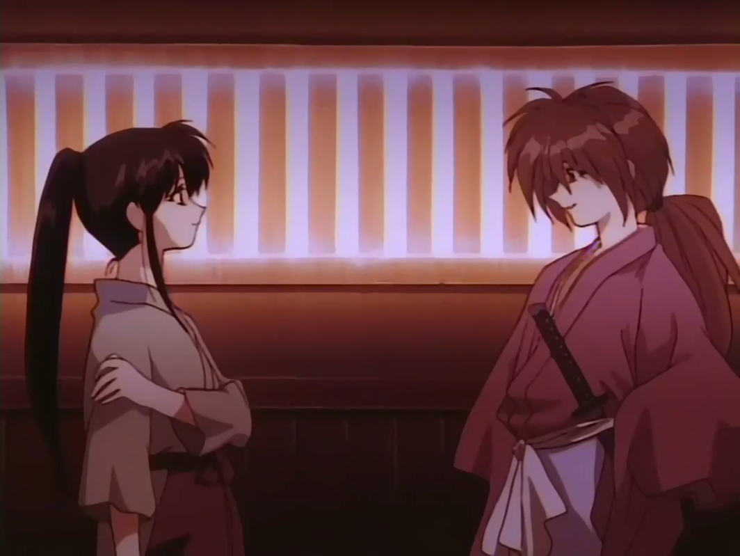 2023 vs 1996: Kenshin and Kaoru scene before Jine kidnapping : r