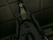 Aoshi showing his chest full of scars