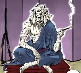 Makoto Shishio smoking