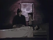 Kid Shōgo asking Nishida Hyō-e to teach him the Hiten Mitsurugi Ryū