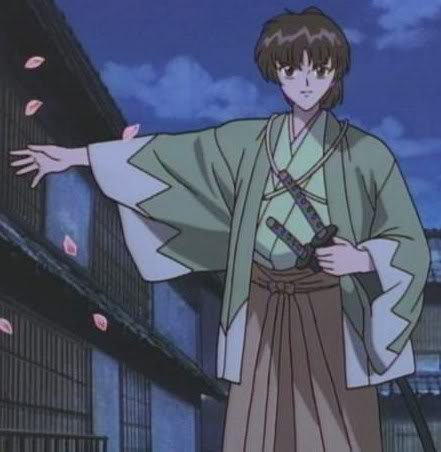 Rurouni Kenshin/Samurai X Shinomori Aoshi Uniform Cosplay