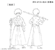 Yahiko's concept art in Shin Kyoto Hen