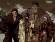 A flashback scene of Misao training with the Oniwabanshū