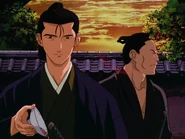 Katsura feeding fishes