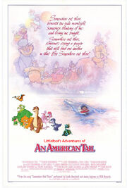 Littlefoot's Adventures of An American Tail Poster