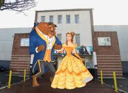 Belle and Beast at Whitley Bay Ice Rink 1