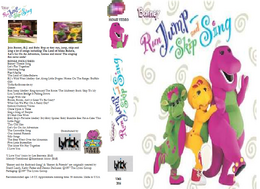 Barney's Run, Jump, Skip and Sing! | Kerasotes Wiki | Fandom
