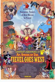 Littlefoot's Adventures of An American Tail; Fievel Goes West Poster