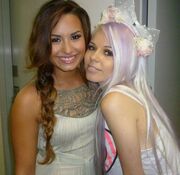 Demo Lovato and Kerli