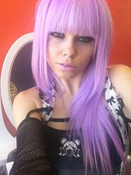 Kerli purple hair 7