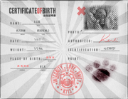 I-Loo birth certificate