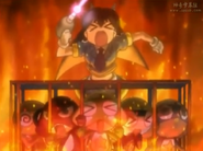 Poyon brutal persecution Keroro Platoon in Episode 290a