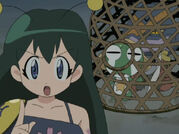 Poyon smile in Episode 148b (Persecution of Keroro)