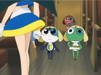 Keroro and Poyon in 109