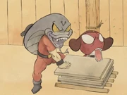 A Viper Torturing Giroro.