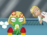 Keroro 61B error 1.png (305 KB) Mois' stripes on the collar are colored red, when Keroro gotten angry about the Gunpla thieves