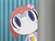 Chibi Pururu smiling in anime episode 162