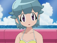 Momoka in her bathing suit