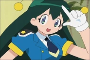 Poyon smiling in Episode 11 (First Appearance).