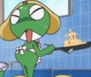 Keroro cooking