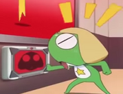 Keroro yelling at AI K-6000.