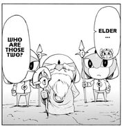 Ankeromu elder and guards